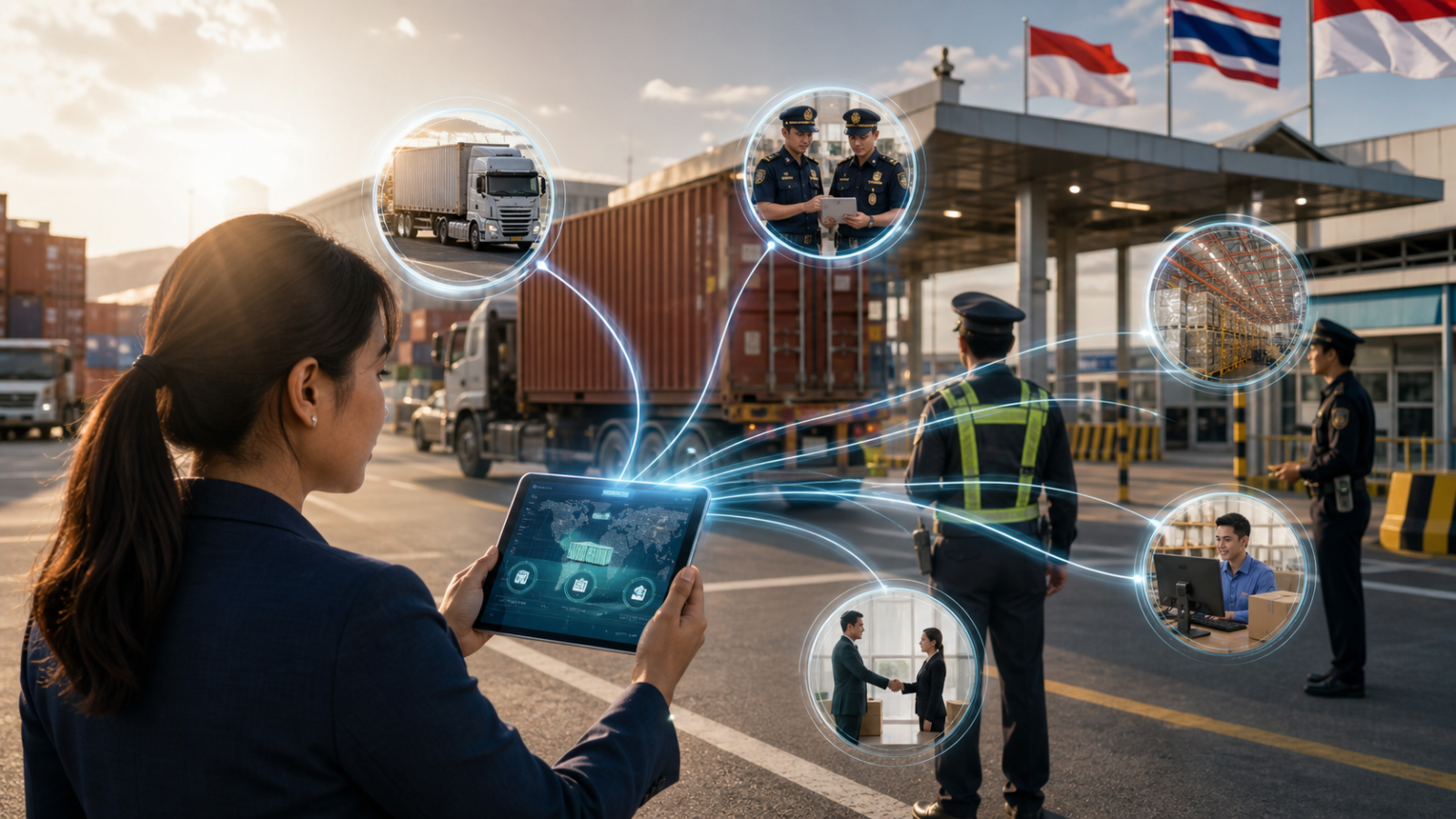 Customs Without Rechecking Everything: Shared Data for Regional Logistics
