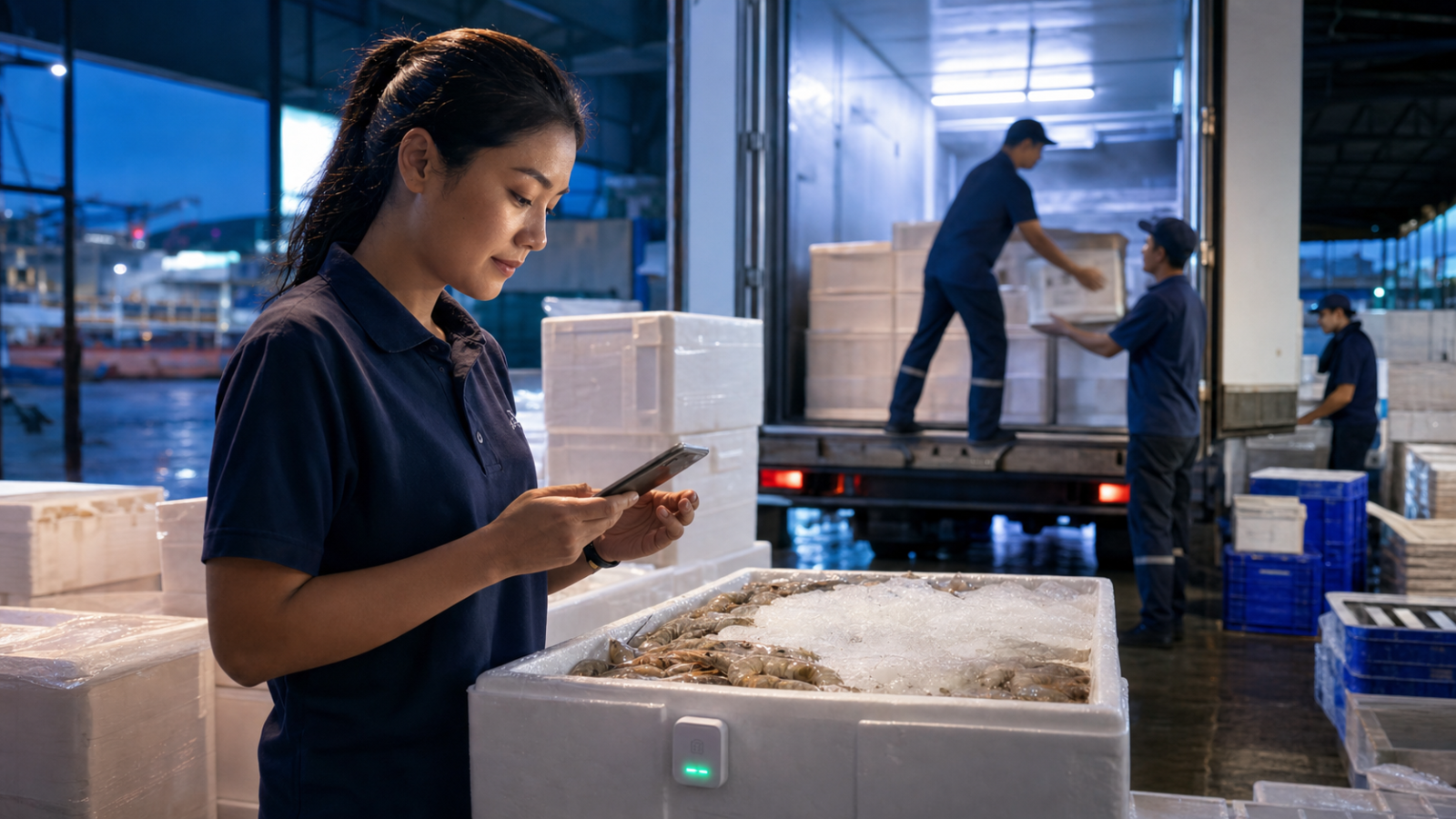 Sensors, Cold Chains and Blockchains: Watching Perishable Goods Move
