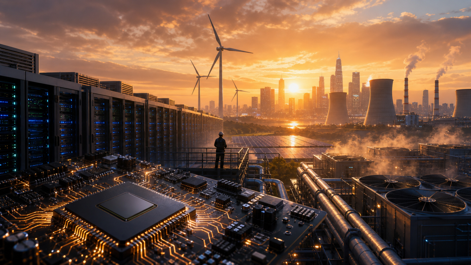 Data Centers, Chips and Sustainability: The New Infrastructure Behind AI and Blockchain